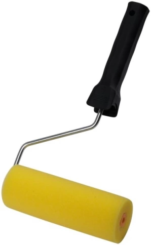 Валик поролоновый желтый 150мм фото 1