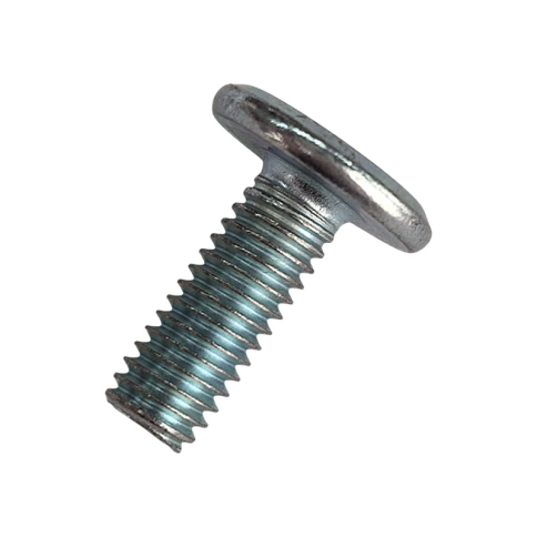 Винт мебельный 6х15 мм с плоской головкой и внутренним шестигранником DIN 7420, оцинкованный фото 1