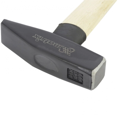 Молоток слесарный, квадр.боек, дерев.рук. 600 гр. Matrix фото 2