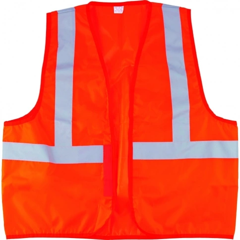 Жилет сигнальный, оранжевый, размер XL Сибртех фото 1