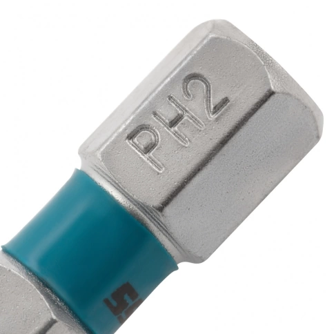 Набор бит PH2х25 мм, сталь S2 2шт Gross фото 7