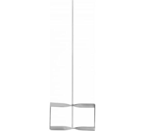 Миксер для строительных смесей оцинкованный усиленный Профи 212х600 мм фото 1