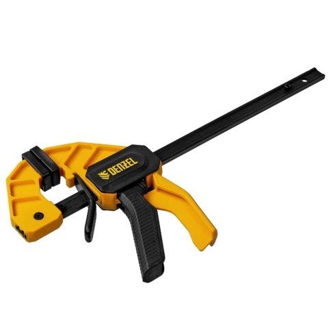 Струбцина тип F усиленная быстрозажимная, нейлоновый корпус 55х150 мм Denzel фото 1