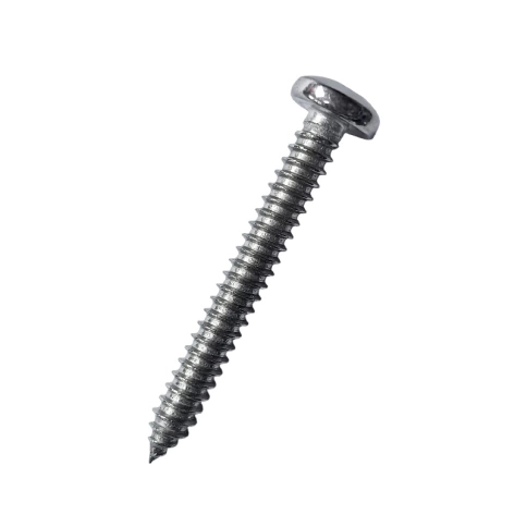 Саморез с полукруглой головкой 6,3х50 мм DIN 7981, нержавеющая сталь А2  фото 1