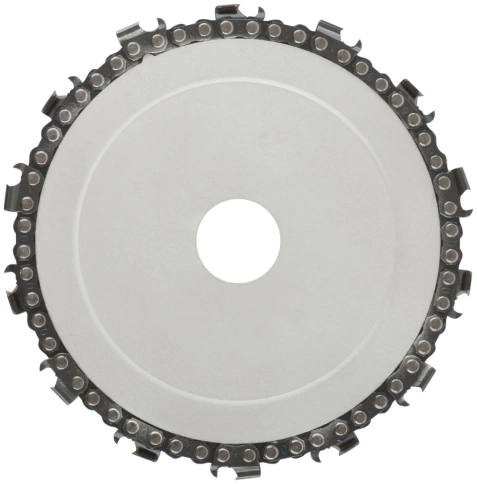 Диск отрезной цепной по дереву, посадочн.д.22,2 мм, 125мм, толщина реза 6 мм фото 3