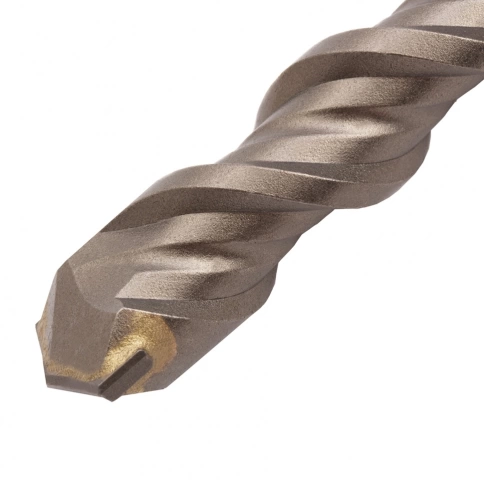 Бур по бетону Cobalt W-tip, двойная спираль, SDS-Plus, 18х260 мм Denzel  фото 3