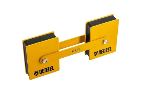 Фиксатор магнитный для сварочных работ шарнирный усилие 2х50 LB Denzel фото 1