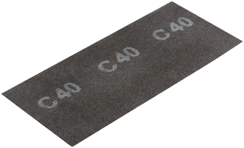 Сетки шлифовальные, нейлоновая основа, 120 х 280 мм, 10 шт. Р 40 фото 2