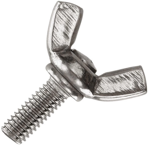 Винт-барашек М10х50 мм , нержавеющая сталь DIN 316 фото 5