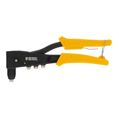 Заклепочник ручной 255 мм, литой, усиленный, заклепки 2,4-3,2-4,0-4,8 мм Denzel фото 1