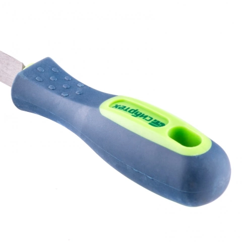 Напильник трехгранный, двухкомпонентная рукоятка 250 мм №2 Сибртех фото 3