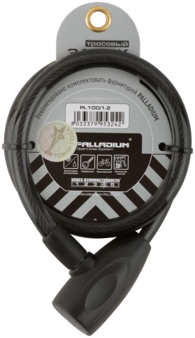 Замок тросовый 12х1000 мм PALLADIUM (00009139) фото 3