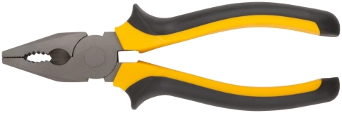 Плоскогубцы комбинир Стайл, мягкие, прорезин.ручки, молибден.покр. 180 мм фото 1